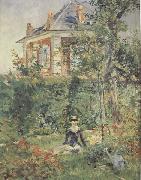 Edouard Manet Un coin du jardin de Bellevue (mk40) oil painting artist